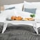 Bed Tray Table with Handles Folding Legs Bamboo Breakfast Food Tray with Media Slot for PlattersLaptop DeskSnackTV Tray Kitchen Serving Tray