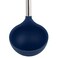 Tovolo Silicone Ladle With Stainless Steel Handle Spoon With Reinforced Nylon Core Perfect Kitchen Utensil for Soup Stew Sauce  Punch Deep Indigo