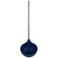 Tovolo Silicone Ladle With Stainless Steel Handle Spoon With Reinforced Nylon Core Perfect Kitchen Utensil for Soup Stew Sauce  Punch Deep Indigo