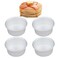 5Pack 5 Inch Cake Pan mini cake pan round aluminum cake pan used for family gatherings to bake mini cake pizza quiche