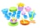 Green Toys Classroom Caf Set  61 Piece Pretend Play Motor Skills Language  Communication Kids Role Play Toy No BPA phthalates PVC Dishwasher Safe Recycled Plastic Made in USA