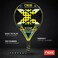 Nox Padel Racket XOne Yellow 23 Unisex Adults Yellow Tennis Paddle Racquet Pala Padel