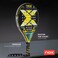 Nox Padel Racket XOne Yellow 23 Unisex Adults Yellow Tennis Paddle Racquet Pala Padel