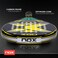 Nox Padel Racket XOne Yellow 23 Unisex Adults Yellow Tennis Paddle Racquet Pala Padel