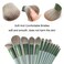 Koccido Makeup Brushes 22 Pcs Makeup KitFoundation Brush Eyeshadow Brush Make up Brushes Set Green 22 Piece Set Large