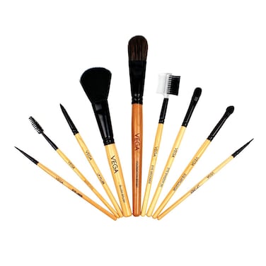 Set of 9 Vega MakeUpBrushes EVS09