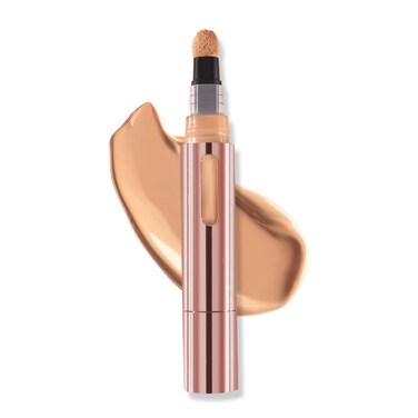 Mally Beauty  The Plush Pen Brightening Concealer Stick  Medium  Hydrating Turmeric Vitamin E and Hyaluronic Acid Infused Formula  Medium Buildable Coverage with a Natural Smooth Finish