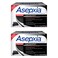 Asepxia with Activated Charcoal Purifying Effect Acne Treatment Bar Soap with Salicylic Acid 4 Ounce Pack of 2