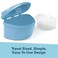 Denture Bath Case and Retainer Case FSA HSA Approved Denture Bath Cup for Invisalign Retainers Mouthguards Dentures Cleaner Kit with Strainer SpillFree Portable Retainer Cleaner Case by M3 Naturals