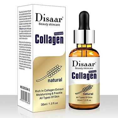 DISAAR BEAUTY Pure Collagen AntiWrinkle Anti Aging Face Serum Sensitive Skin Moisturizing Freckle Replenish Water 30ml