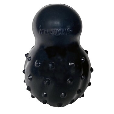 Nylabone Strong MAX Chew Cone Stuffable Chew Toy for Dogs Beef Flavored Fillable Treat Toy MediumWolf  Up to 35 lbs 1 Count