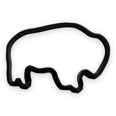 Buffalo Cookie Cutter with Easy to Push Design for Baby Showers Work Events and Birthday Celebrations 4 inch