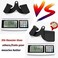 Febos Double D Handle Cable Attachments V Bar Tricep Pull Down Exercise Handles Gym Equipments Double Close Grip Row Handles with Rubber Handgrips