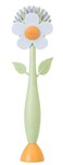 Vigar Florganic DaisyShaped Dish Brush a Dish Brush with Handle and a Dish Brush with Stand for Pot Scrubber Kitchen Dishes and Sink Cleaning