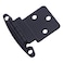 DecoBasics 38 Inset Non Self Closing Cabinet Hinge Matte Black  25 Pack