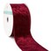 Wine Burgundy Velvet Ribbon 25 Inch x 10 Yards for Christmas Tree Topper Home Decoration Wreath Gift Wrapping DIY Craft