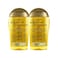 OGX Set of 2 Extra Strength Renewing  Argan Oil of Morocco Penetrating Hair Oil Treatment Deep Moisturizing Serum for Dry Damaged  Coarse Hair ParabenFree SulfatedSurfactants Free 33 Fl Oz