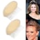 2Pcs Charming Bump It Up Volume Inserts Hair Comb Do Beehive Hair Style Tool Hair Comb Do Beehive Hair Base Styling Accessories for Women Lady Girl Beige