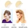 2Pcs Charming Bump It Up Volume Inserts Hair Comb Do Beehive Hair Style Tool Hair Comb Do Beehive Hair Base Styling Accessories for Women Lady Girl Beige