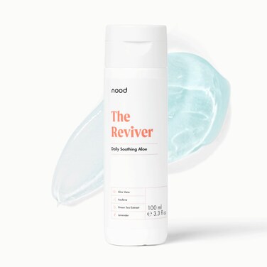 Nood The Reviver Aloe Vera and Azulene Gel Soothes Skin After IPL Laser Hair Removal Treatment Lavender and Green Tea Extracts 1 Bottle 33 fl oz