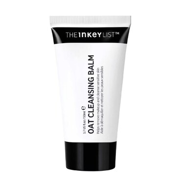 The INKEY List Mini Oat Cleansing Balm Rich Balm Removes Makeup and Impurities Reduces Redness Travel Size 2 Pack 169 Fl Oz each