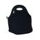 BUILT Gourmet Getaway Soft Neoprene Lunch Tote Bag Lightweight Insulated and Reusable One Size Black