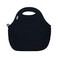 BUILT Gourmet Getaway Soft Neoprene Lunch Tote Bag Lightweight Insulated and Reusable One Size Black