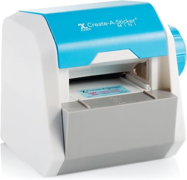 Xyron CreateASticker Mini 25 Sticker and Label Maker Machine Portable Includes Permanent Adhesive PreLoaded XRN250CFTEN