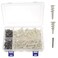 SING F LTD 13x42mm  15x33mm Plastic Self Drilling Anchor Plasterboard Hollow Wall Fixing Anchors with SelfTapping Screws Kit