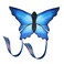 DAILYLIFE Butterfly Kites for Kids and Adults Easy to Fly Beach Kite Professional with Flying Tools Outdoor Activities Nylon