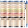 PIAOPIAONIU 100 Pcs Eco Friendly Pens Recycled Writing Ballpoint Pens Medium Point 1mm Retractable Rollerball Pens Black Ink Click Pens for Notebook Office School Supplies