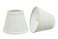 Aspen Creative 320602A Small Hardback Empire Shape Chandelier ClipOn Lamp Shade Set 2 Pack Transitional Design in White 5 bottom width 3 x 5 x 4