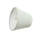 Aspen Creative 320602A Small Hardback Empire Shape Chandelier ClipOn Lamp Shade Set 2 Pack Transitional Design in White 5 bottom width 3 x 5 x 4