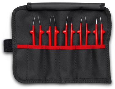 Knipex  5 Pc Universal Tweezer Set 1000V Insulated 920004