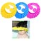 Baby Shower Shampoo Bath Protection Cap Waterproof Ear Protection Eye Protection 3 Pieces Soft Cap Adjustable Bathroom Sun Visor Suitable for 0310 Years Old