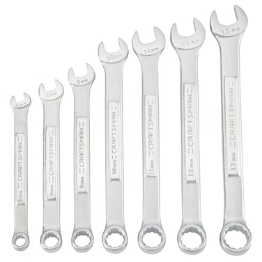 CRAFTSMAN MM WRENCH SET IN POUCH 7PC CMMT21086