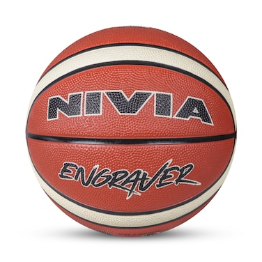 Nivia Engraver Basketball Size 6 Red