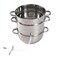 Kitchen Crop Little Creek Stainless Steel Water Distiller 2 Gallon Capacity Works on All Stovetops Double Boiler Render Lard  Tallow