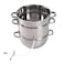Kitchen Crop Little Creek Stainless Steel Water Distiller 2 Gallon Capacity Works on All Stovetops Double Boiler Render Lard  Tallow