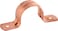 HoldRite 34 Inch Copper 2Hole Strap 5 Pack Pipe Support CPS075Z5