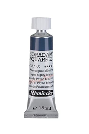 Schmincke  HORADAM AQUARELL  finest artists watercolours Paynes grey bluish  15 ml