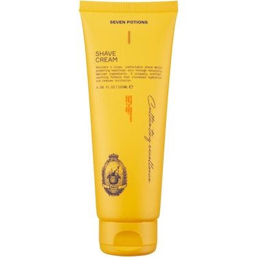 Seven Potions Lathering Shaving Cream for Men  Smooth Irritationfree Shave  Soothing Hydrating Moisturising Shave Soap  Natural Vegan CrueltyFree 406 FL OZ