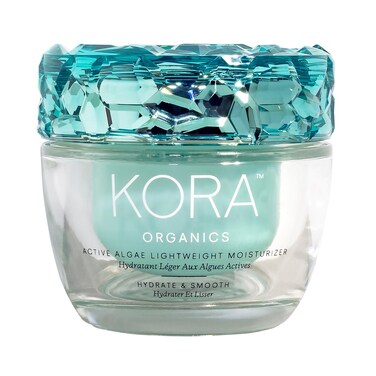 KORA Organics Active Algae Lightweight Moisturizer Hydrating Face Cream Soothing Facial Moisturizer for Men and Women Certified Organic Cruelty Free Refillable 169 fl oz