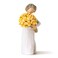 Willow Tree Good Cheer Wishing You Sunny Days of Happiness A Gift to Celebrate Friendships for Those Who Love Flowers Sculpted HandPainted Figure