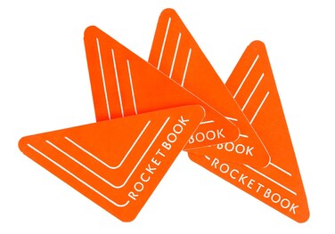 Rocketbook Beacons  Digitize Your Whiteboard  Reusable Stickers to Upload Your Whiteboard Notes to The Cloud 5 Pack BEAA4K5P