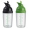 Salad Dressing Shaker Container Homemade Salad Dressing Bottle Mixer MeasureDripless Pour Soft Grip BPA Free2 Pcs