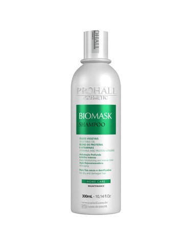 Prohall Cosmetic Biomask Hair Shampoo  Deep Cleansing Treatment for Dry Damaged Hair 101 floz