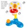 Hey Play Kids Basketball Hoop  Mini Backboard System with 2 Height Settings Interactive Sounds and Lights and 2 Basketballs Multicolor