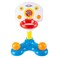 Hey Play Kids Basketball Hoop  Mini Backboard System with 2 Height Settings Interactive Sounds and Lights and 2 Basketballs Multicolor