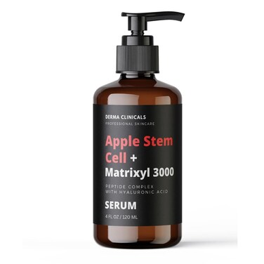 Apple Stem Cell  Matrixyl 3000 Serum With Hyaluronic Acid Peptide Serum AntiAging Serum for face AntiWrinkle Serum Skin Care Product  4 oz